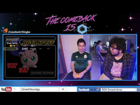 The Comeback 15 ssbm - Ruben vs NoTaunt - Losers R5