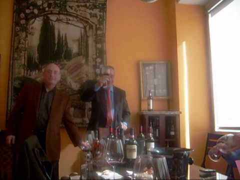 Lunch with the "Marchesi Ferdinando Frescobaldi" Chianti Rigatoni and Cannoli