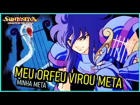 MEU ORFEU VIROU META SAINT SEIYA AWAKENING