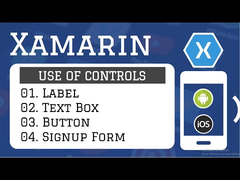 Xamarin : Creating Signup or Login Form Page | Part 1