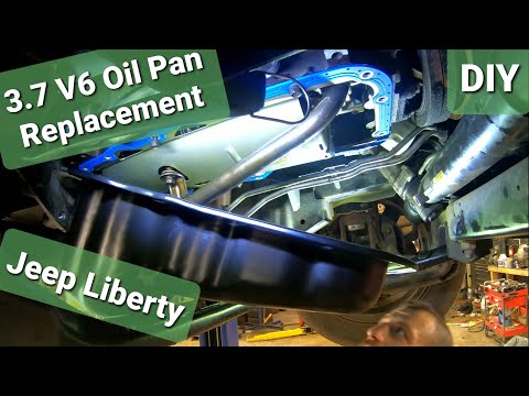 Jeep Liberty Oil Pan & Gasket Replacement 3.7 V6