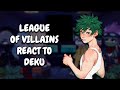 League Of Villains React To Deku MHA Gacha React
