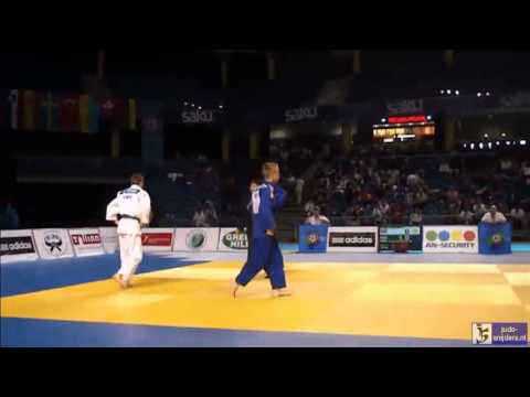 Judo 2013 European Championships U18 Tallinn: Jaskari (SWE) - van Harten (NED) [-50kg]