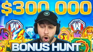 CRAZY 💥 $300,000 BONUS HUNT 💥 OPENING!! 25+ HUGE BONUSES!! (Highlights)