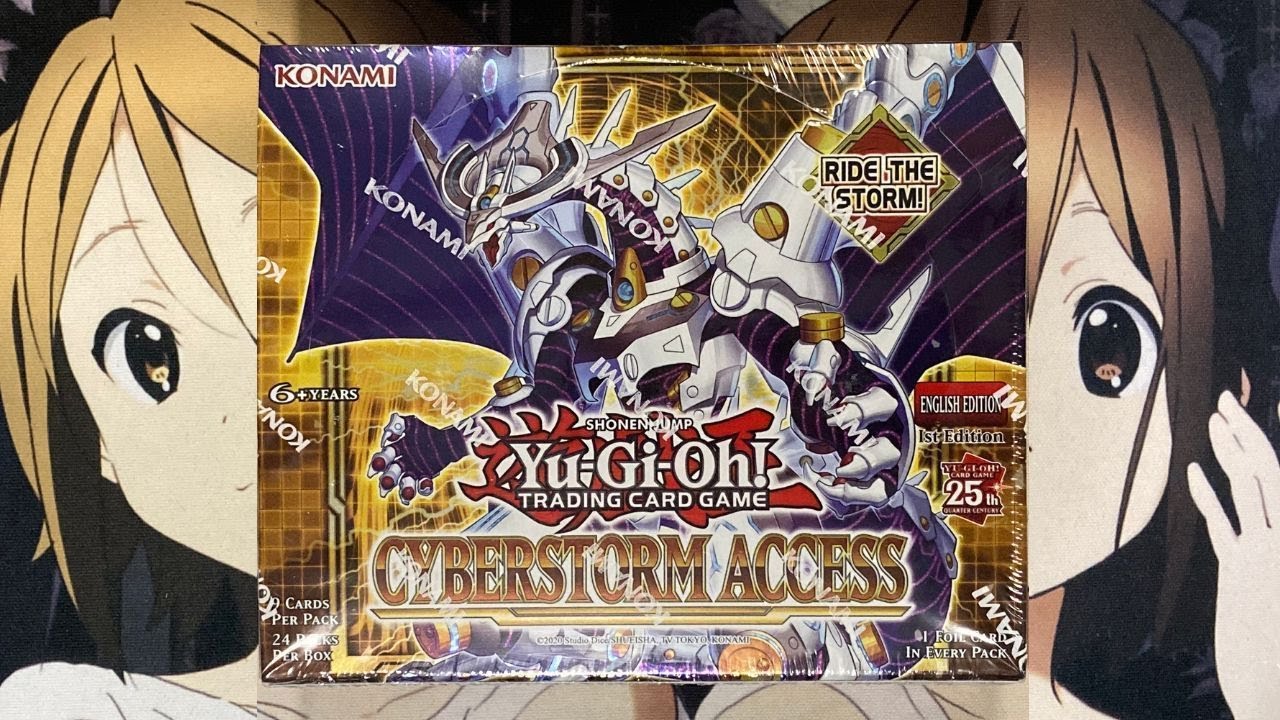 Opening My Cyberstorm Access Yugioh Booster Box TCG