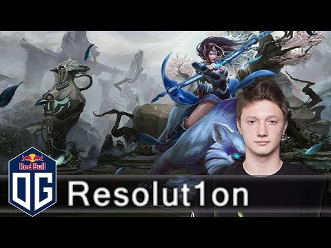 OG.Resolut1on Mirana Gameplay - Ranked Match - OG Dota 2.