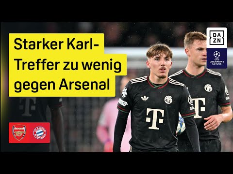 FC Arsenal - FC Bayern München | UEFA Champions League | DAZN Highlights