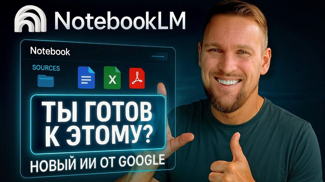 СЕКРЕТЫ NotebookLM! Вот что умеет новый ИИ от Google. Полный восторг!
