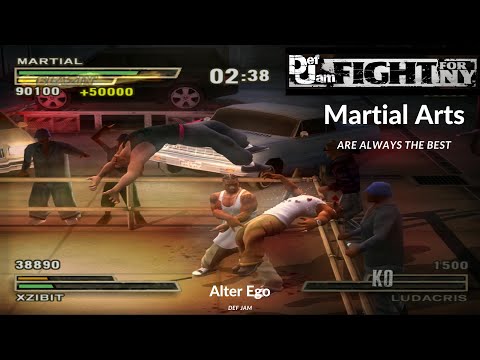 Some Random Quality Fights With A Martial Artist - Def Jam Fight For NY