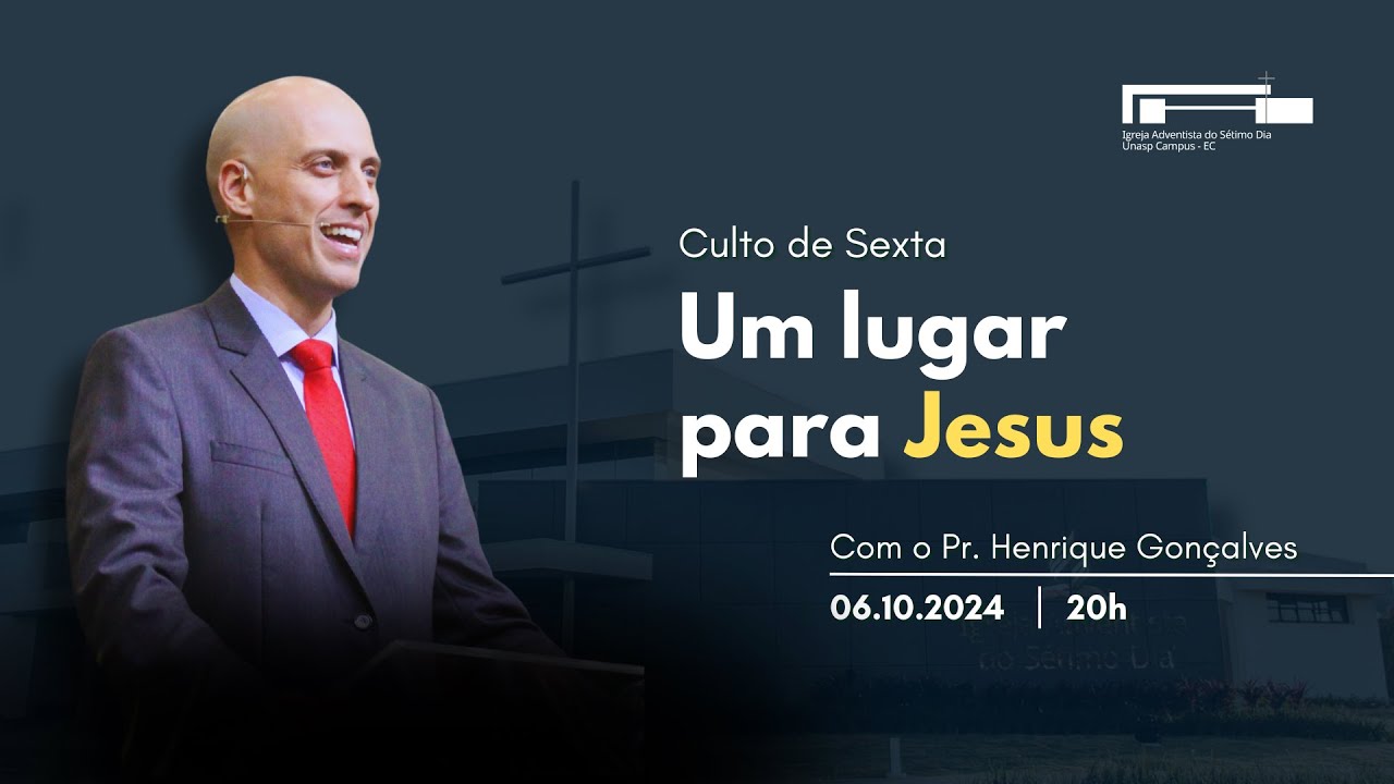 🔵 Um Lugar para Jesus | Pr. Henrique Gonçalves