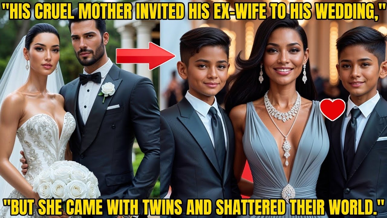 CEO'S CRUEL MOM INVITED HIS EX-WIFE TO HIS WEDDING, BUT SHE CAME WITH TWINS & SHATTERED THEIR WORLD.