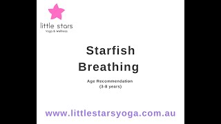 Little Stars Yoga - Starfish Breathing