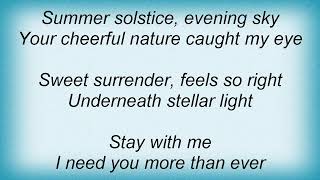 Sylver - Summer Solstice Lyrics