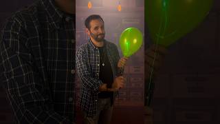 Por que o LASER VERDE não estoura o BALÃO VERDE?