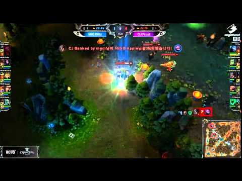 OGN : Madlife Hook - Mig Blitz vs Cj Entus Frost - Game 1