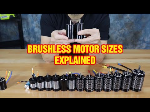 Brushless motor sizes and numbering explained.