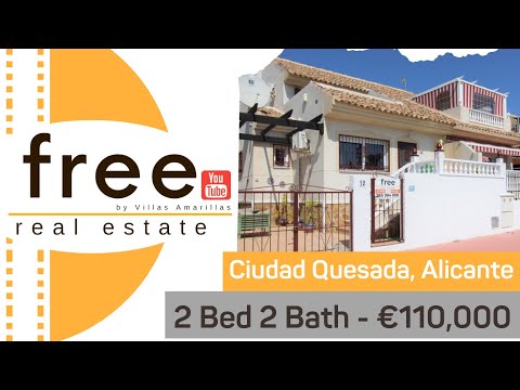 Video Tour - FRE 036 - 2 Bed 2 Bath Semi Detached Villa In Ciudad Quesada, Alicante