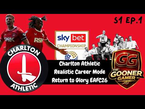 Realistic Charlton Athletic Career Mode S1 E1
