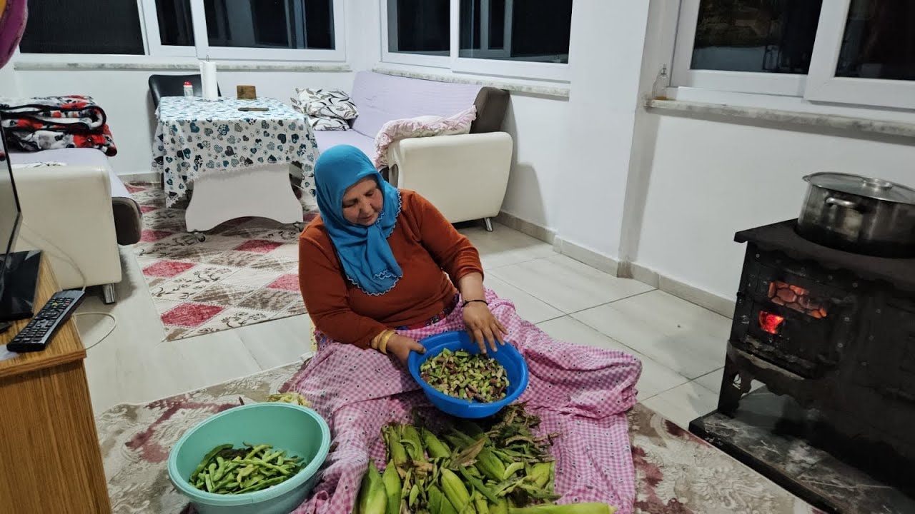 ‼️KUZİNEDE GÖŞTİL PİŞİRDİM, BİR TENCERE SÜT MISIR” 🌽🔥🥔