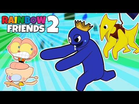 Mongo e Drongo em RAINBOW FRIENDS 2 - Parte 1