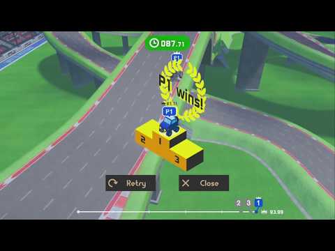 Slot Car Racing ~ Level 7: Rising Star ~ All AI Difficulties - LABO 03: Vehicle Kit - No Commentary