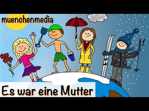 🎵 Es war eine Mutter - Kinderlieder deutsch | Kinderlieder zum Mitsingen - muenchenmedia