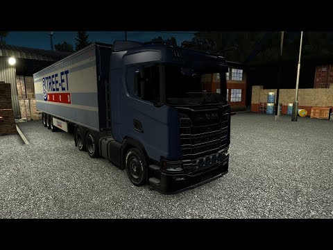 Euro Truck Simulator 2 - Scania S 450 - Stuttgart to Gdansk
