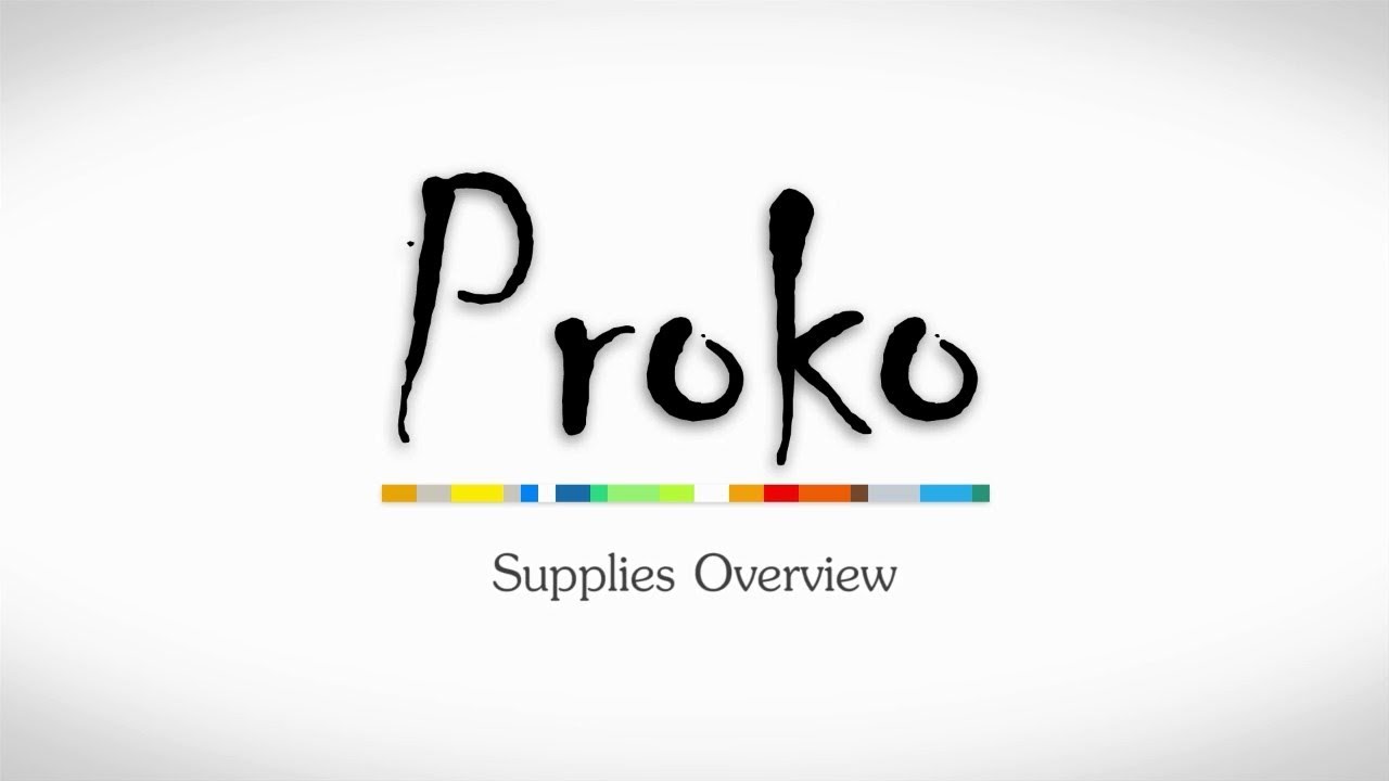 Proko - Portrait Drawing 01 supplies overview