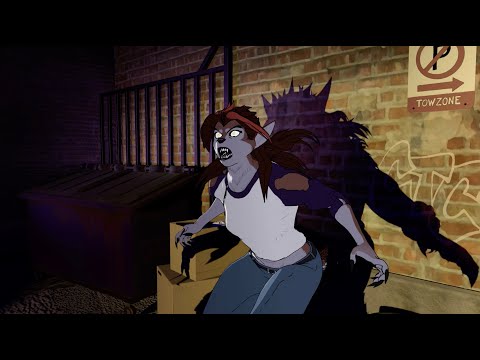 "Cornered" v3 werewolf test animation