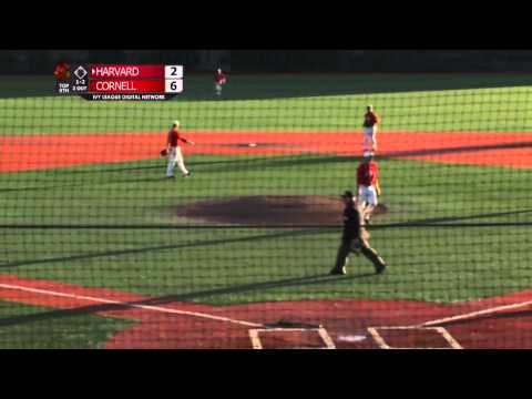 Highlights: Baseball vs. Harvard - Game 2 - 4/1/14