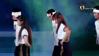 Tengnoupal district cultural dance || Sangai festival 2017