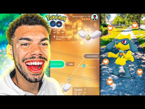 RIOLU SHINY LUCKY BEST BUDDY & SWABLU SHINY LUCKY - POKEMON GO | Cris |