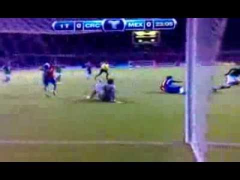 COSTA RICA VS MEXICO 2-1 2013 ALL GOALS