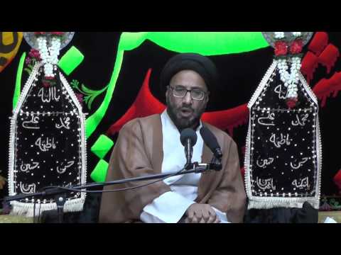 Majlis-Night of 12th Muharram 1438 by Maulana Syed Moosa Raza Naqvi in Darbar-e-Masoomeen.