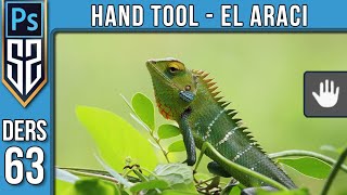 63: Photoshop Hand Tool | El Aracı Nasıl Kullanılır | Photoshop CC Dersleri Eğitim Seti