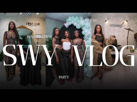 swy vlog | church ! inauguration ! DinvaHair x SweethyyNails
