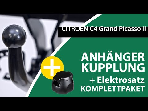 Anhängerkupplung starr CITROËN C4 Grand Picasso II | Bosal Komplettsatz + Montage von Rameder
