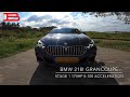 170HP BMW 218i GRANCOUPÉ F44 0 100 ACCELERATION STAGE 1 TUNED STOCK 140HP BERKPerformance