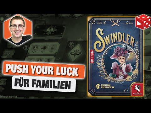 Swindler - A Push Your Luck Family Game+ - better the fewer players