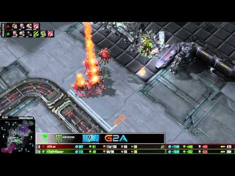 viOLet vs. Elazer G1 - ZvZ - DreamHack Open