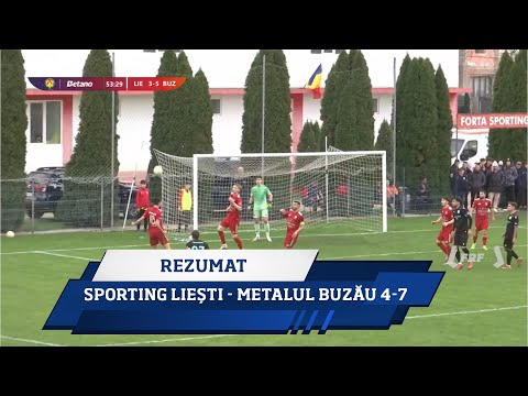 Cupa României Betano, faza grupelor: Sporting Liești - Metalul Buzău 4-7 (Rezumat, 4.12.2025)