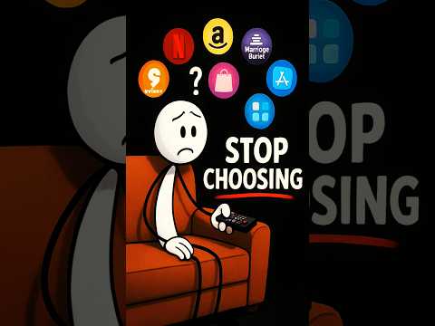 क्यों 500 options होने के बाद भी हम खुश नहीं होते?”😨 | Paradox of Choice Explained #shorts #viral