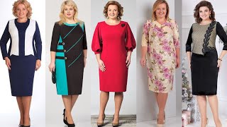 Most beautiful and gorgeous plus size mother of the bride dress/latest outfit/party wear dress 2025