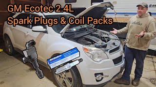 How To: Change Spark Plugs and Ignition Coils in a GM 2.4L Ecotec Engine.