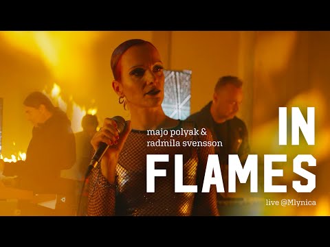 Majo Polyak & Radmila Svensson - 'In Flames' - live @ Mlynica