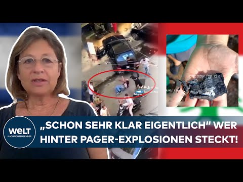 Video Thumbnail: LIBANON: PAGER-EXPLOSIONEN Operation des israelischen Geheimdienstes? „Schon sehr klar eigentlich“