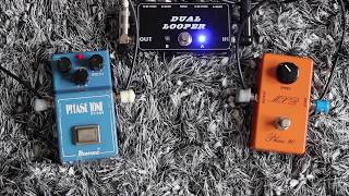 Video thumbnail for Trialong Pt 7 - Vintage 1981 Ibanez PT-909 vs 74' MXR Script Phase 90 Reissue by Bluesman