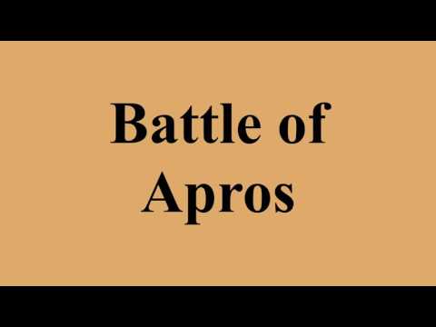 Battle of Apros
