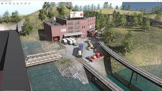 Trainz 2019 Beck's Furniture AI test run