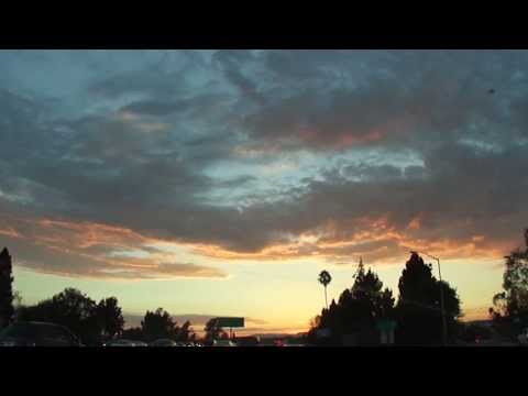 켈리포이나 태평양 바닷가 선셋 Ballade Pour Adeline - Sunset Heading for Santa Monica on Highway 10 West